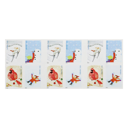2014 Winter Fun Forever First Class Postage Stamps