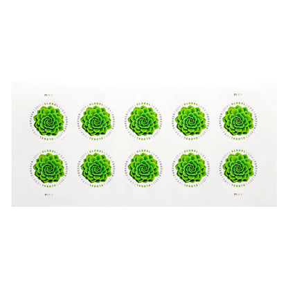2017 USA Global Succulents Forever Stamps