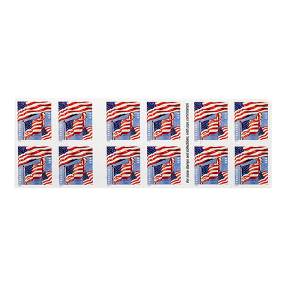 Booklet 2022 U.S. Flags Forever Stamps
