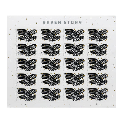 2021 US Raven Story Forever Postage Stamps