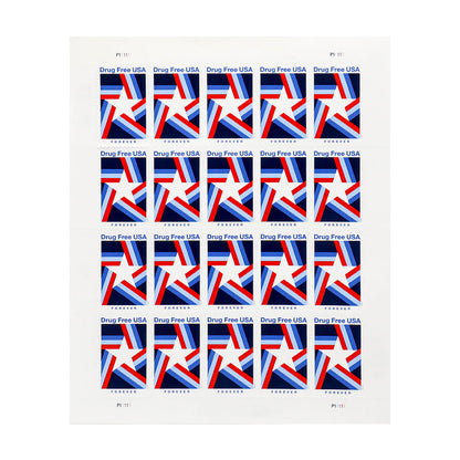 2020 US Drug Free Forever Stamps