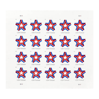 2019 USA Star Ribbon Forever Stamps
