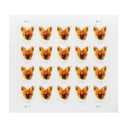 2023 40c Red Fox (Sheet Stamp)