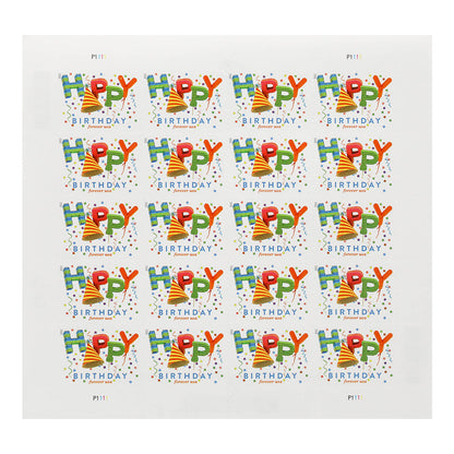 US 2021 Happy Birthday Stamps Forever