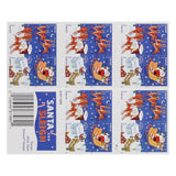 Load image into Gallery viewer, 2012 First-Class Forever Stamp - Contemporary Christmas: Reindeer in Flight