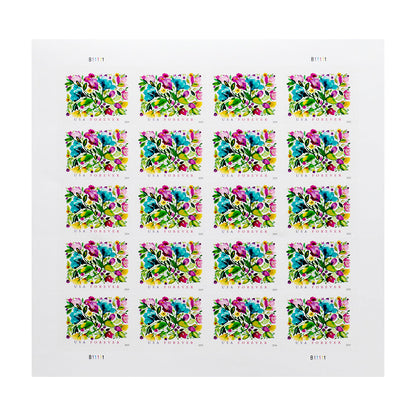 2024 Celebration Blooms Forever First Class Postage Stamps