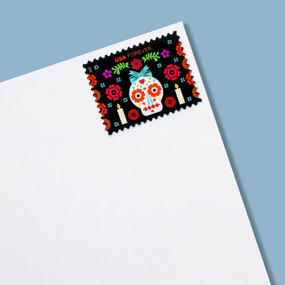2021 US Day of the Dead Forever Stamps