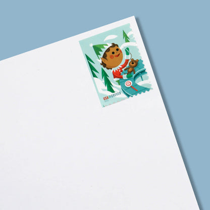 2022 Holiday Elves Forever First Class Postage Stamps