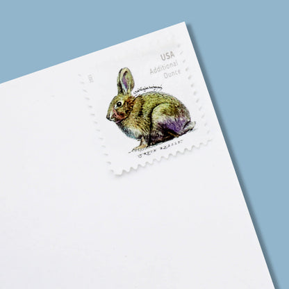 2021 20c Brush Rabbit (sheet stamp)